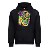 Black mardi gras Urban Hoodie - CowGirlArtShop