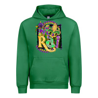 Emerald mardi gras Urban Hoodie - CowGirlArtShop