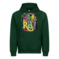 Forest Green mardi gras Urban Hoodie - CowGirlArtShop