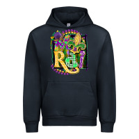 Navy mardi gras Urban Hoodie - CowGirlArtShop