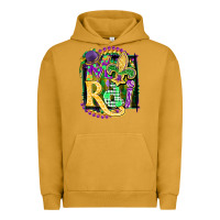 Pigment Peanut Butter mardi gras Urban Hoodie - CowGirlArtShop