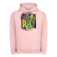 Pigment Salmon mardi gras Urban Hoodie - CowGirlArtShop