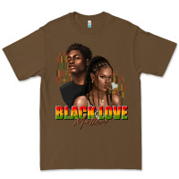 Cacao afro black love matters Premium Tee - texasbilliewilder