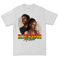Dove Grey afro black love matters Premium Tee - texasbilliewilder