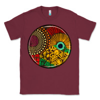 Burgundy Juneteenth car coaster Classic Tee - AdoDesignShop