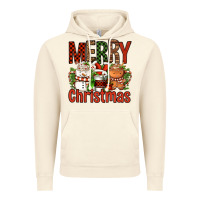 Vintage Artic Merry Christmas Coffee Cups Vintage Hoodie - FaDigitalArtStudio
