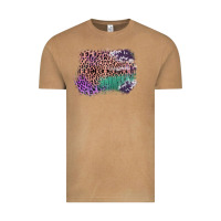 Vintage Camel Leopard, Cowhide, Wood Pattern Frame Vintage Tee - Bettercallsaul