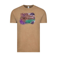 Vintage Coffee Leopard, Cowhide, Wood Pattern Frame Vintage Tee - Bettercallsaul