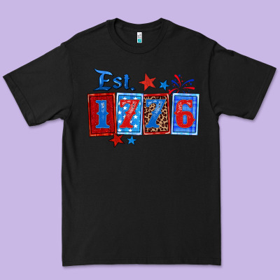 Est 1776 Premium Tee Designed By Zillion Design Studio