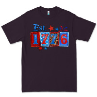 Plum est 1776 Premium Tee - Zillion Design Studio