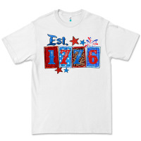 White est 1776 Premium Tee - Zillion Design Studio