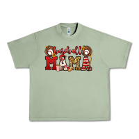 Oil Green baseball mama Urban Heavy Tee - Jasminsmagicworld