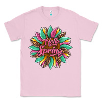 Bubblegum Pink hello spring sunflower Classic Tee - Artiststas