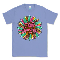 Colony Blue hello spring sunflower Classic Tee - Artiststas