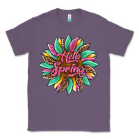 Lavender hello spring sunflower Classic Tee - Artiststas