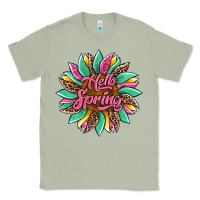 Matcha hello spring sunflower Classic Tee - Artiststas