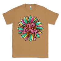 Toasted Coconut hello spring sunflower Classic Tee - Artiststas