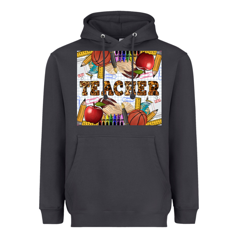 Western Teacher Tumbler Heavyweight Hoodie by LillyAllenDesigns | Teevron