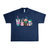 Navy nurse fuel coffee cups Urban Heavy Tee - AdoDesignShop