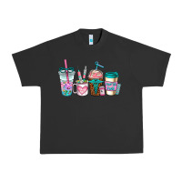 Pigment Black nurse fuel coffee cups Urban Heavy Tee - AdoDesignShop