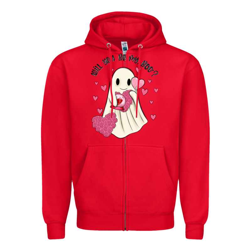 Will You Be My Boo Zipper Hoodie by MaliasSmallBusiness | Teevron