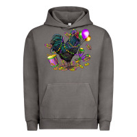 Pigment Tornado mardi gras chicken Urban Hoodie - CowGirlArtShop
