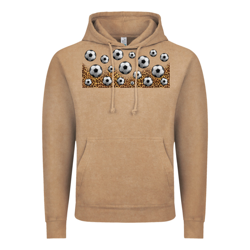 Leopard Soccer 16oz Libbey Glass Vintage Hoodie by HRA Design Shop | Teevron