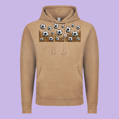 Leopard Soccer 16oz Libbey Glass Vintage Hoodie Designed By Hra Design Shop
