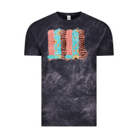 Cloud Black Sunflower Leopard Jute Pattern Brushstrokes Vintage Tee - Bettercallsaul