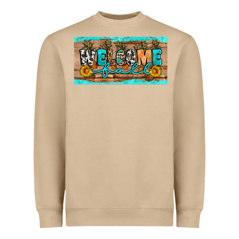 Welcome Fall Heavyweight Sweatshirt by Artiststas | Teevron