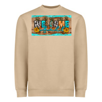 Mushroom Welcome Fall Heavyweight Sweatshirt - Artiststas
