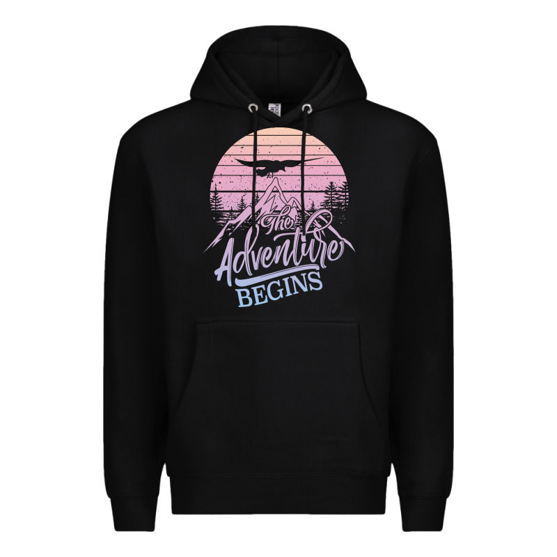 The Adventure Begins Premium Hoodie by Bettercallsaul | Teevron