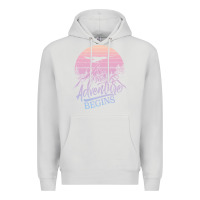 Dove Grey The Adventure Begins Premium Hoodie - Bettercallsaul