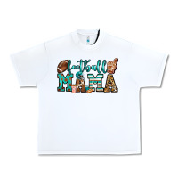White American football mama Urban Heavy Tee - Jasminsmagicworld