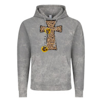 Cloud Rock he is risen leopard cross Vintage Hoodie - JahusDesignShop