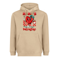 Mushroom skater heart valentines day art Heavyweight Hoodie - LillyAllenDesigns