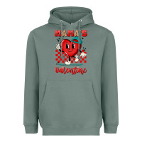 Sage skater heart valentines day art Heavyweight Hoodie - LillyAllenDesigns