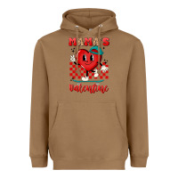 Toasted Coconut skater heart valentines day art Heavyweight Hoodie - LillyAllenDesigns