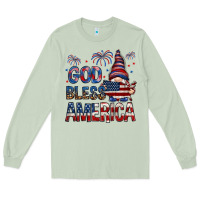 Matcha god bless america Long Sleeve Tee - NancyCooperArtShop