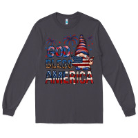Smoke god bless america Long Sleeve Tee - NancyCooperArtShop