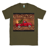 Army Green christmas truck Classic Tee - AdoDesignShop