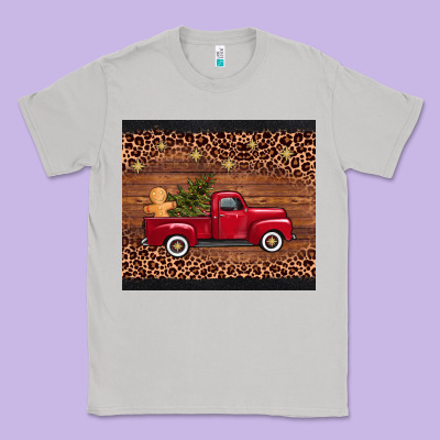 Christmas Truck Classic Tee Designed By Adodesignshop