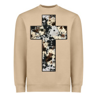 Mushroom cowhide cross Heavyweight Sweatshirt - JahusDesignShop