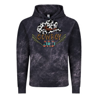 Cloud Black cowboy dad Vintage Hoodie - CowhideDigitalArt