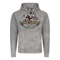 Cloud Rock cowboy dad Vintage Hoodie - CowhideDigitalArt