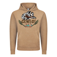 Vintage Coffee cowboy dad Vintage Hoodie - CowhideDigitalArt