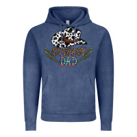 Vintage Denim cowboy dad Vintage Hoodie - CowhideDigitalArt