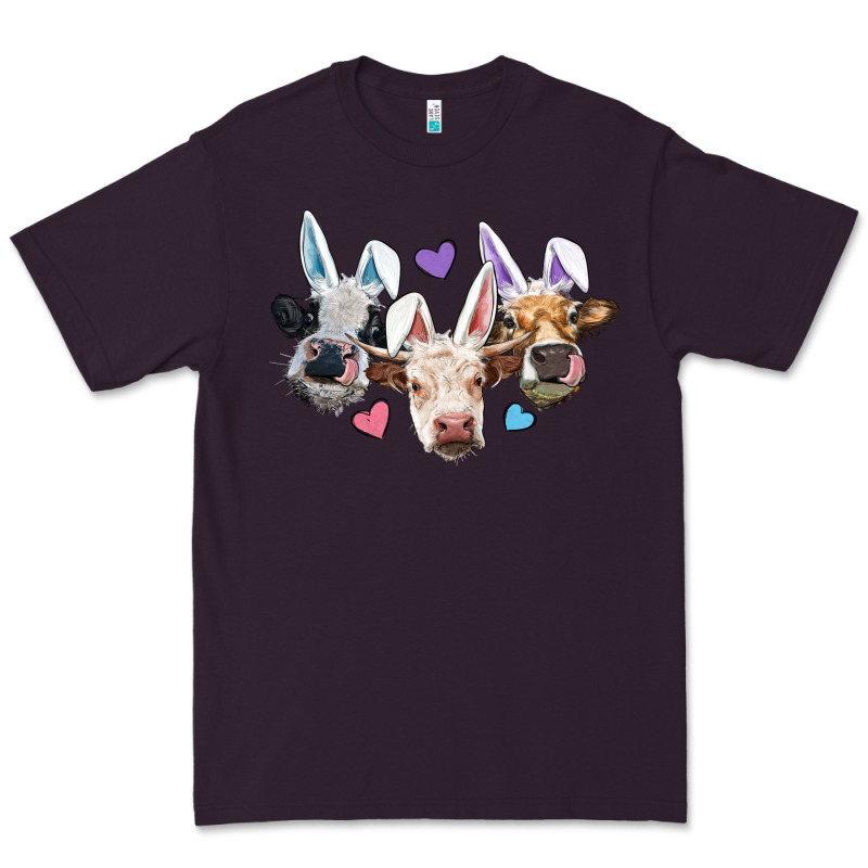 Easter Cows With Bunny Ears Premium Tee by RanaPortraitStore | Teevron