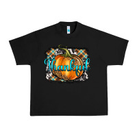 Black Thankful Pumpkin Urban Heavy Tee - Artiststas