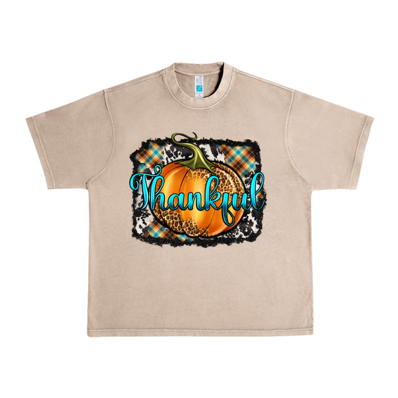 Thankful Pumpkin Urban Heavy Tee by Artiststas | Teevron